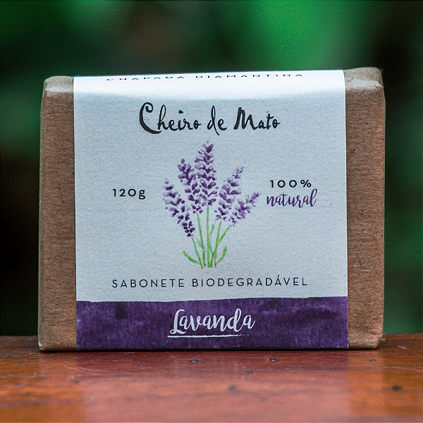 Sabonete de Lavanda Biodegradável Natural 120g