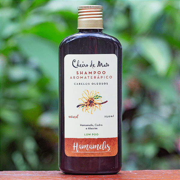 Shampoo Aromaterápico de Hamamélis para Cabelos Oleosos 250ml