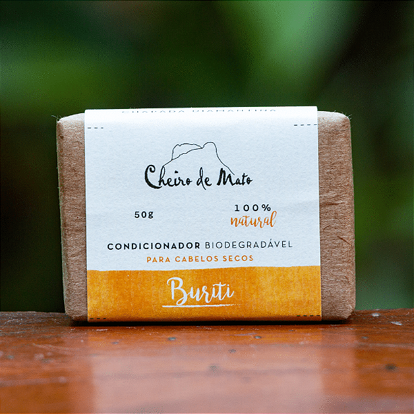 Condicionador sólido de Buriti para cabelos secos 50g