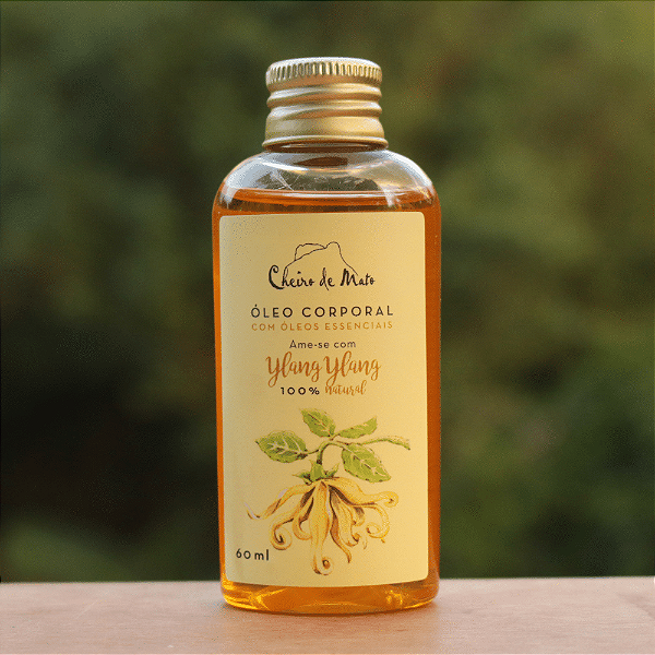 Óleo Corporal de Ylang Ylang 100% Natural 60ml