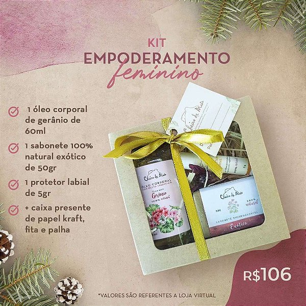 Kit Empoderamento Feminino