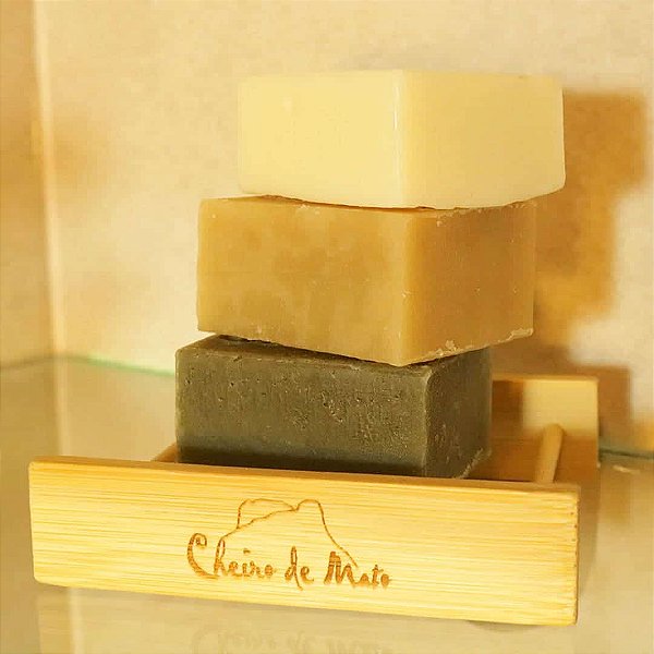 Saboneteira Ecológica de Bambu