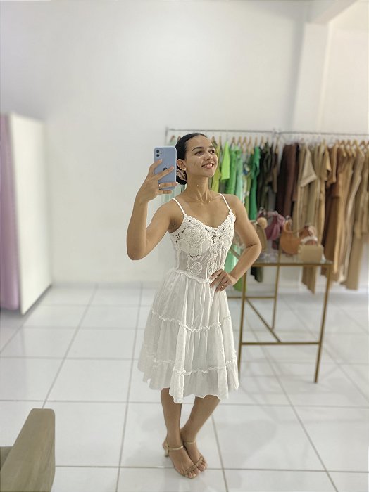 Vestido Copo de Leite