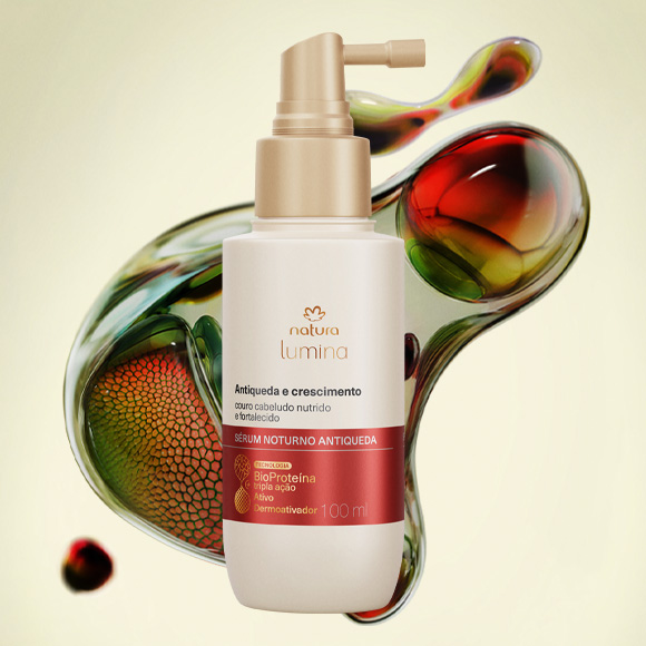 Sérum Noturno Antiqueda e Crescimento Lumina 100ml