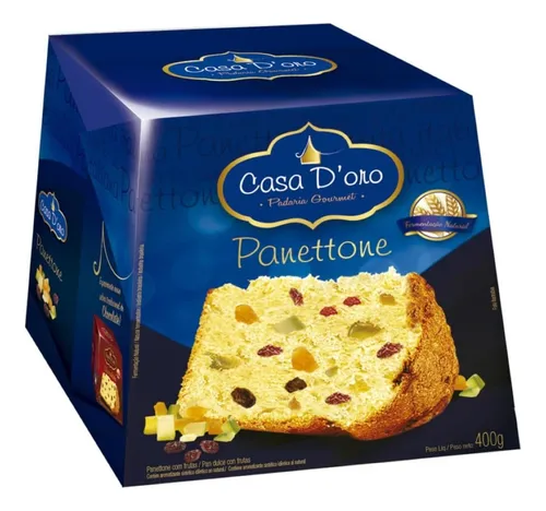 PANETTONE CASA DORO FRUTAS 400G