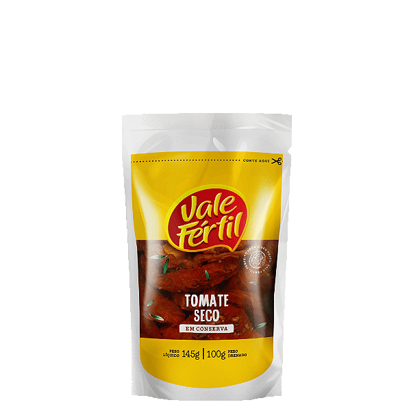 TOMATE SECO VALE FÉRTIL SACHÊ 100G