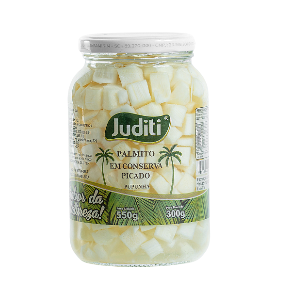 PALMITO PUPUNHA JUDITI PICADO 300G