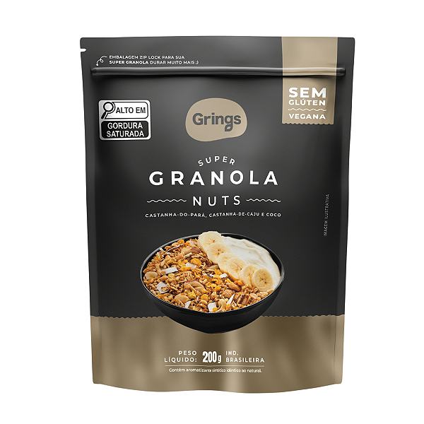 SUPER GRANOLA NUTS 200G
