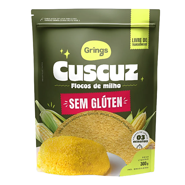 CUSCUZ SEM GLUTEM 300G