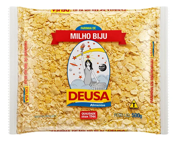 FARINHA DE MILHO NATURAL BIJU 500G
