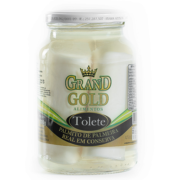 PALMITO PALMEIRA REAL GRAND GOLD TOLETE 300G