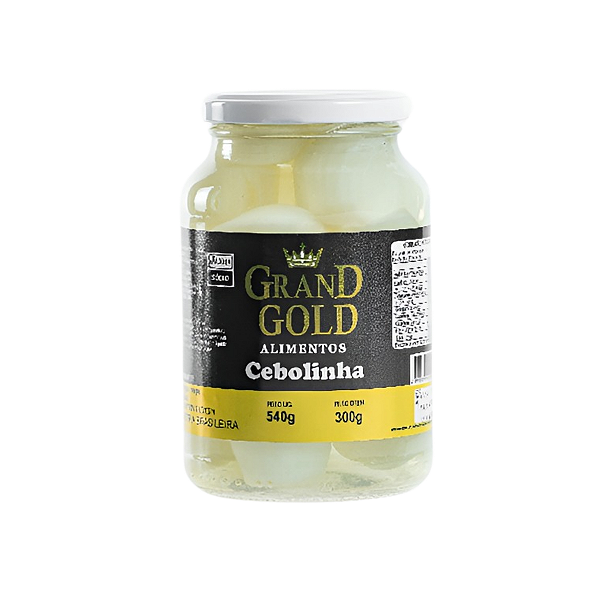CEBOLINHA EM CONSERVA GRAND GOLD 300G