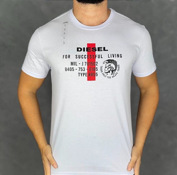 Camiseta Diesel estampada