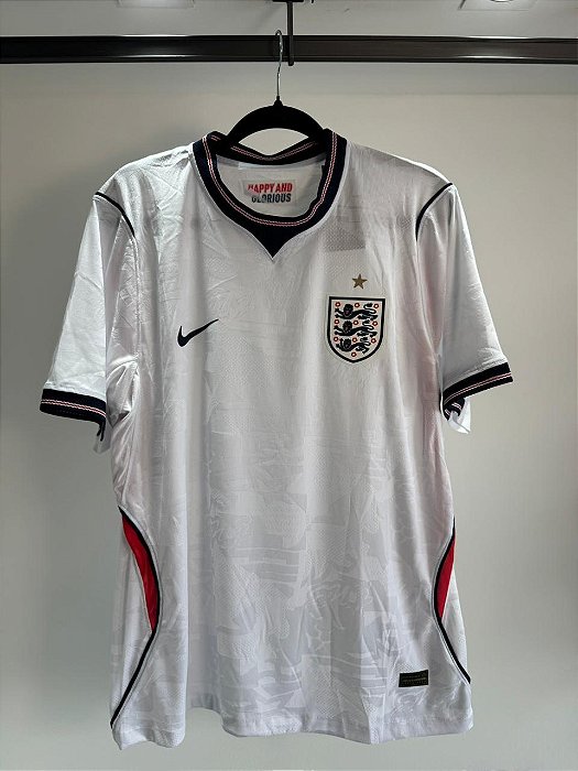 Camiseta seleção Inglaterra