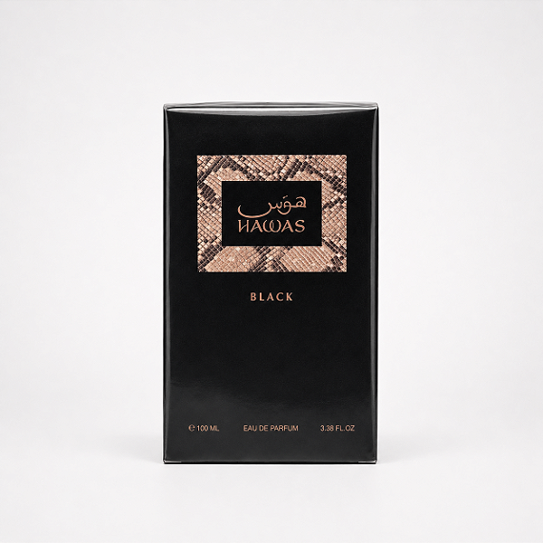 PERFUME HAWAS BLACK RASASI EAU DE PARFUM 100ML