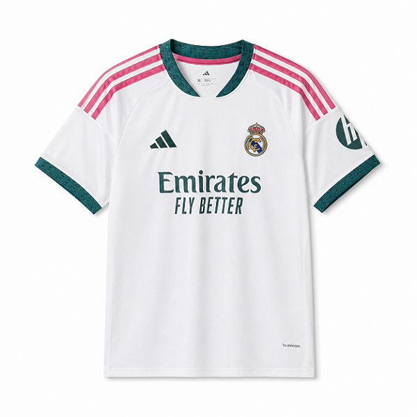 Camisa Real Madrid Branca – Modelo Torcedor