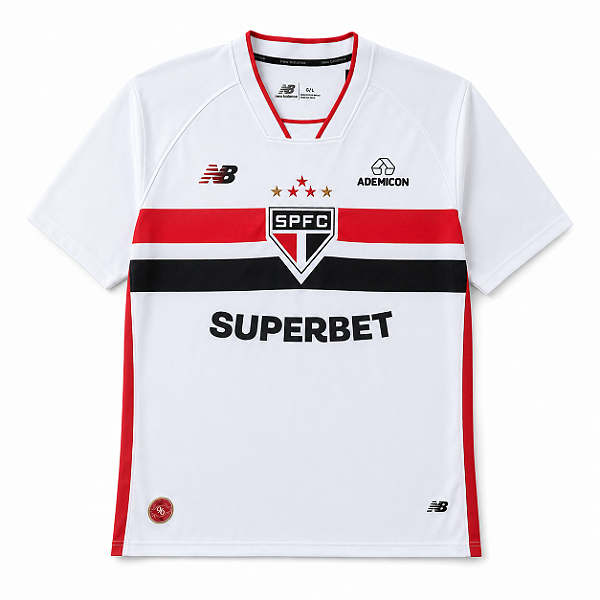 Camisa São Paulo Home Branca – Modelo Torcedor 26/27