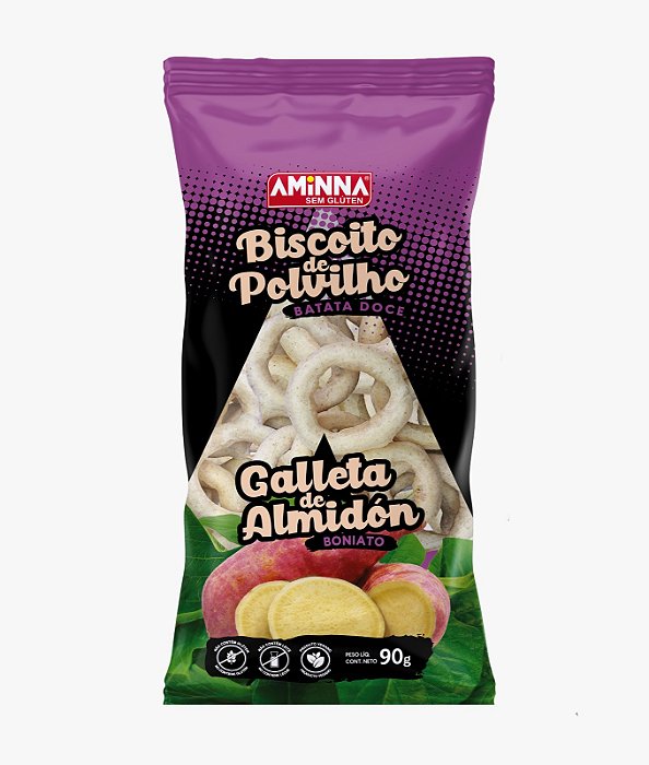 Biscoito de Polvilho Batata Doce - 90g