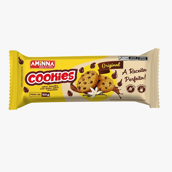 Cookies Original - Sabor Baunilha com Gotas de Chocolate - 100g