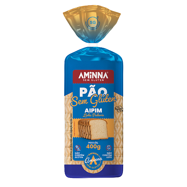 Pão SG Aipim - 400g