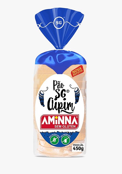Pão SG Aipim - 450g