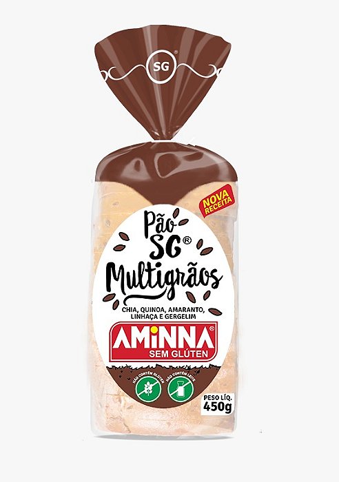 Pão SG MULTIGRÃOS - 450g