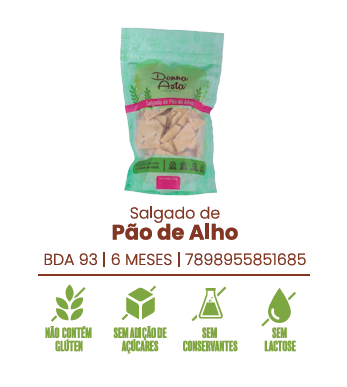 Biscoito de Alho Donna Asta - 150g