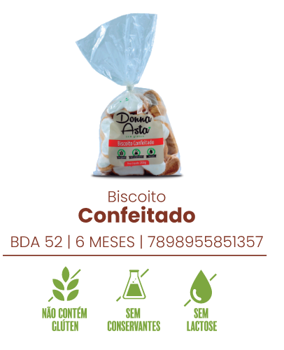 Biscoito Confeitado Donna Asta - 250g