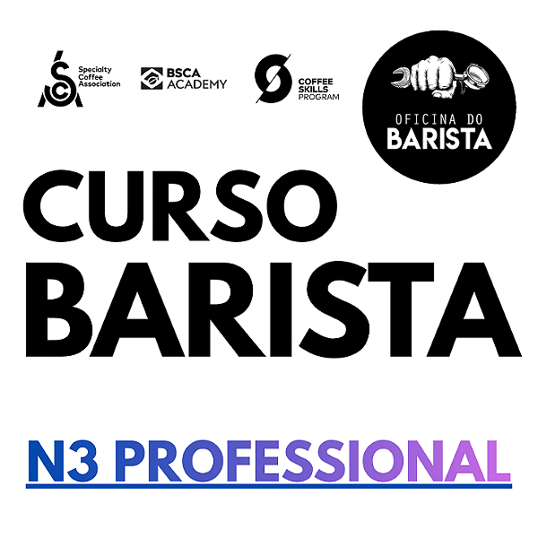 CURSO BARISTA PRO - NÍVEL 3