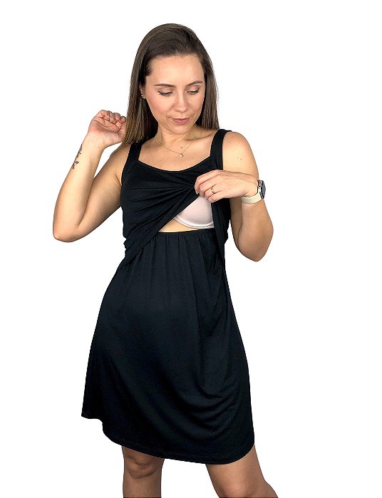 Vestido Para Amamentação Regata