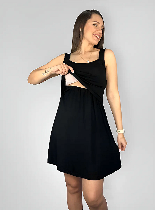 Vestido Para Amamentação Regata