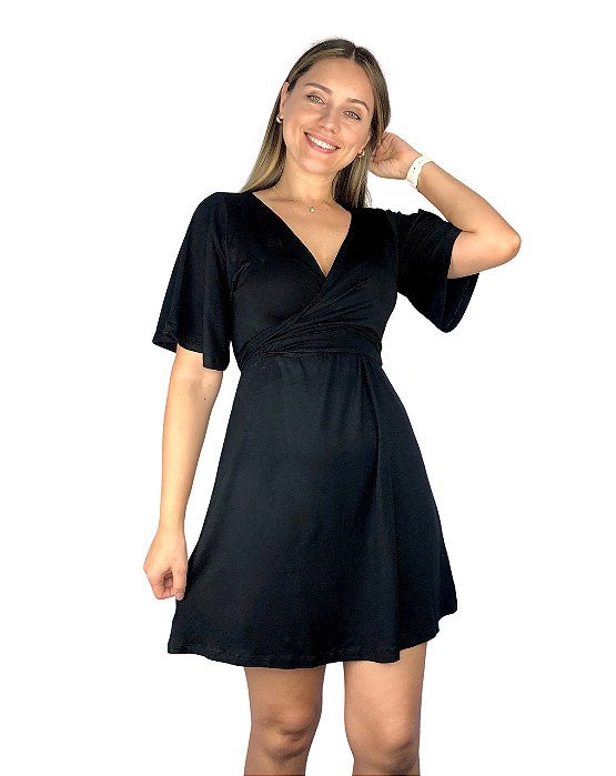 Vestido 4 em 1 Para Amamentação e Gestante