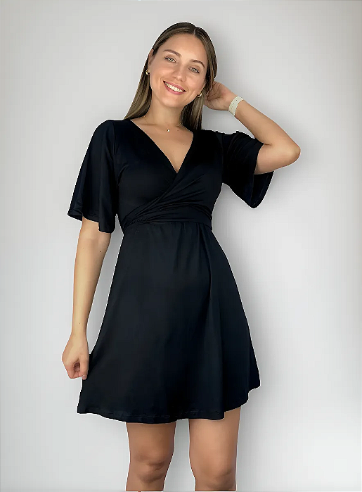 Vestido 4 em 1 Para Amamentação e Gestante