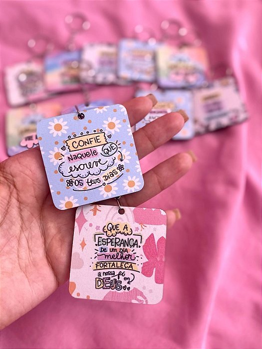 Chaveiro MDF - 20UN {personalizado}