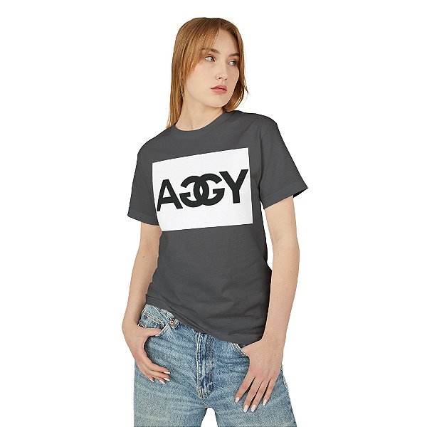 camiseta básica feminina de algodão peruano interlock preta