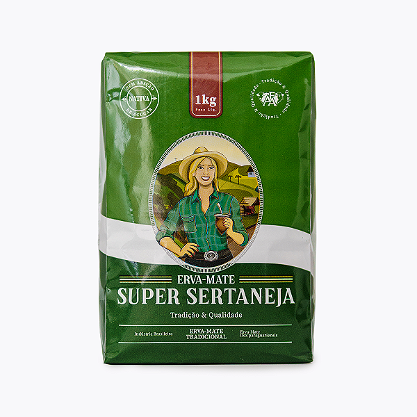 Erva Mate Super Sertaneja 1kg