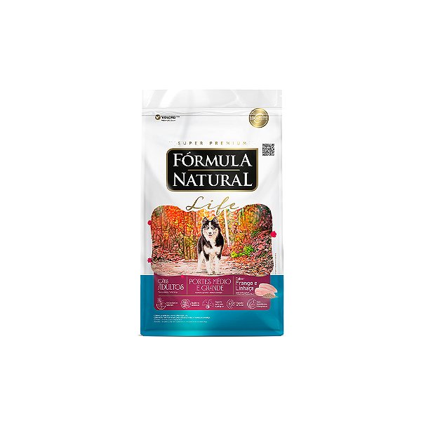 Ração Fórmula Natural para Cães Adultos de Raças Médias e Grandes