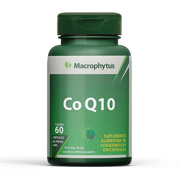 Coenzima Q10 60 cápsulas – Macrophytus