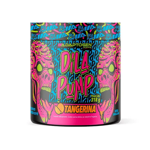 Dila Pump Tangerina 318g – Adaptogen