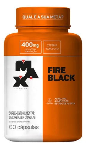 Fire Black 60 Cápsulas – Max Titanium