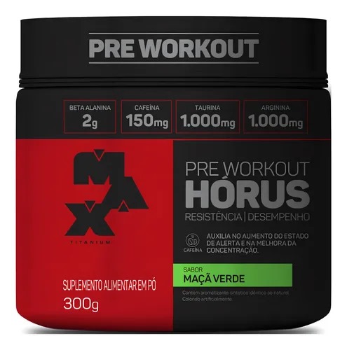 Hórus 300g Maçã Verde – Max Titanium