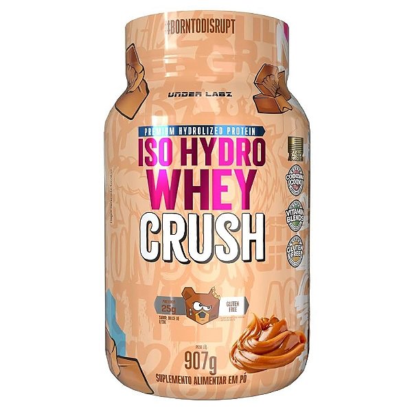 Isohydro Whey Crush 907g – Dulce de Leche
