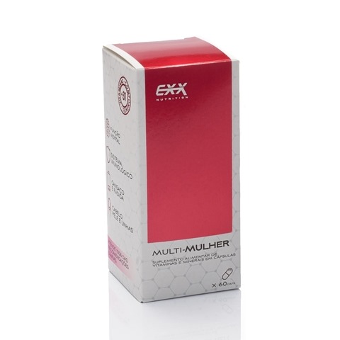 Multivitamínico Feminino (60 caps) - Exx Nutrition