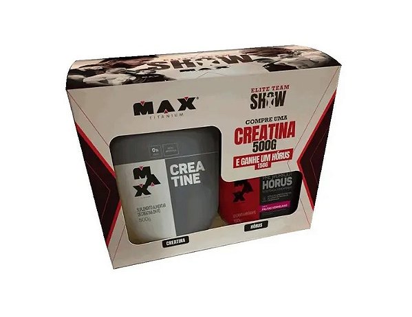Promopack Creatine 500g + Hórus 150g Limão Yuzu