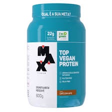 Top Vegan Protein 600g Café com Leite (Max Titanium)
