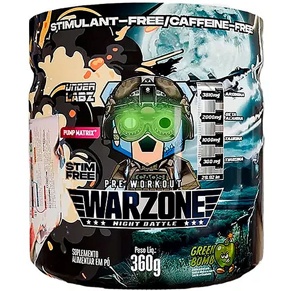 Warzone Night Battle (360g.) Green Bomb - Under labz