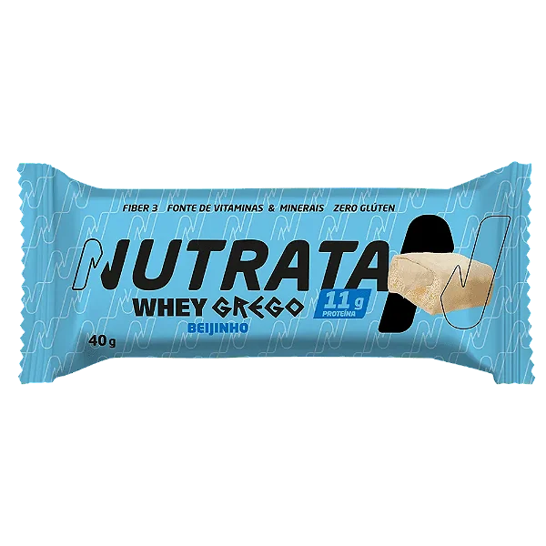 Whey Grego Bar Beijinho (40 g) – Nutrata