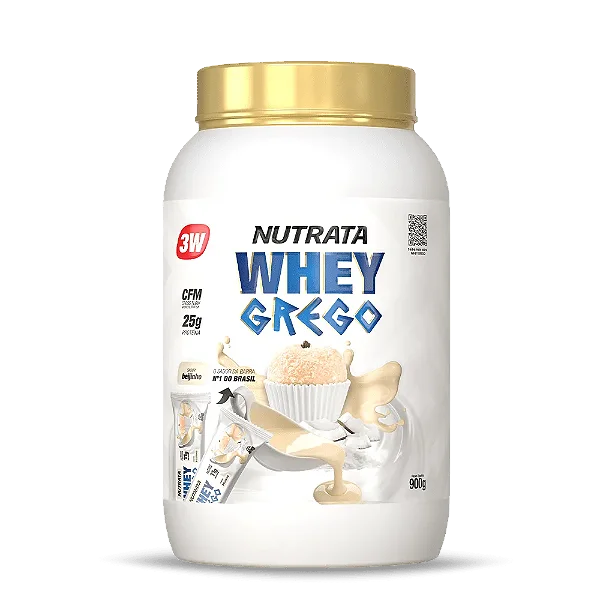 Whey Grego (900g.) Beijinho - Nutrata