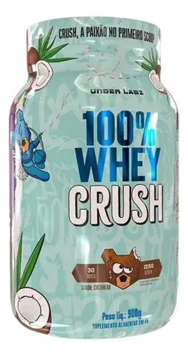 100% Whey Crush Concentrada 900g – Sabor Cocobear