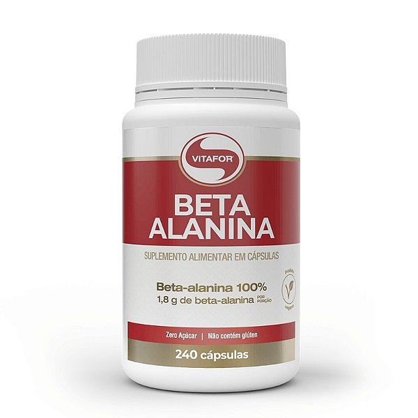 Beta-Alanina 500mg – 120 Cápsulas Vitafor